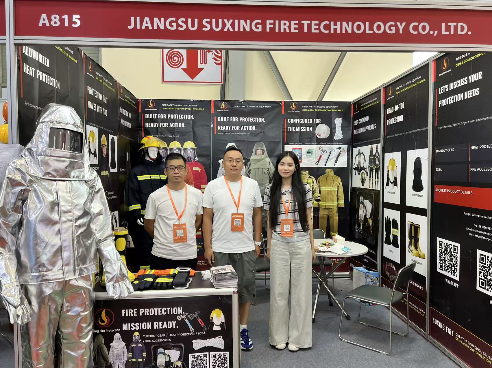 Suxing Fire at the Vietnam Exhibition