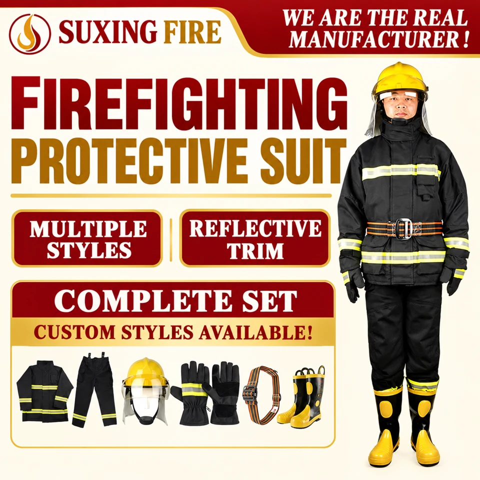 Firefighting Protective Suit Equipment Collection