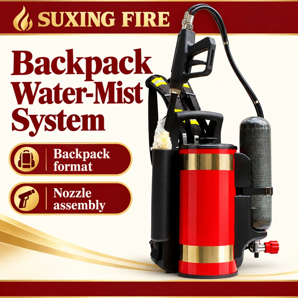 Backpack Water-Mist System Equipment Collection