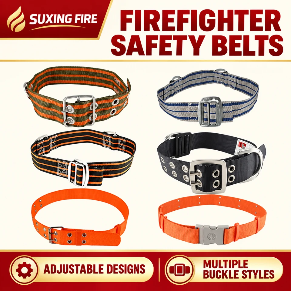 Firefighter Safety Belts Equipment Collection