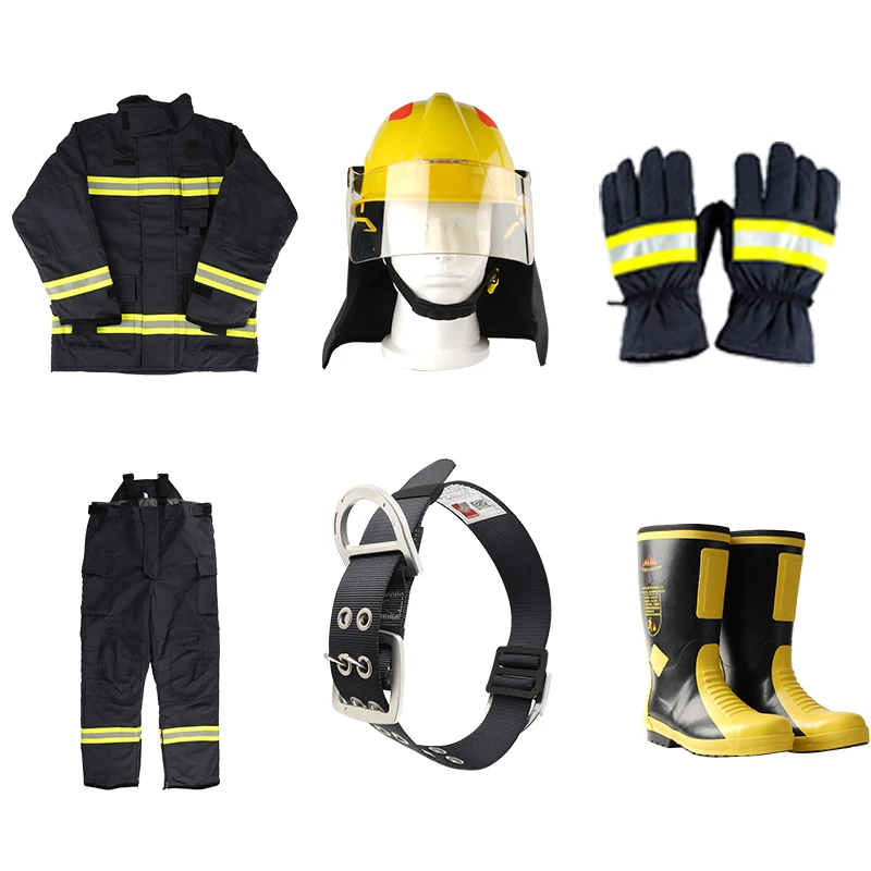 24-Style Firefighting Protective Suit Six-Piece Set